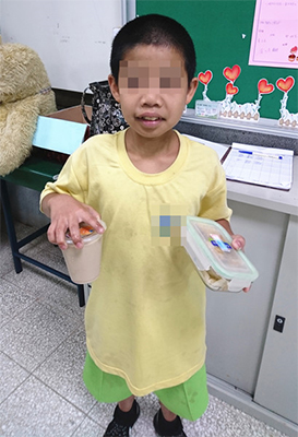 世界和平會愛心早餐服務孩童故事